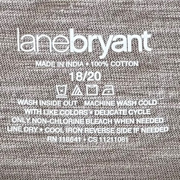 Lane Bryant Womens Beige Sequined Top Blouse Size 18/20 100% Cotton Loose Fit - Picture 3 of 12